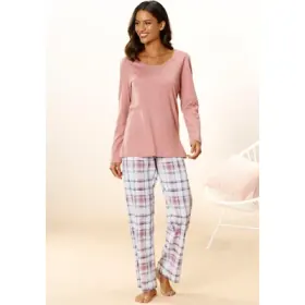 Arizona Pyjama Set, 2 tlg. mit Karo Muster Arizona Pyjama Set, 2 tlg. mit Karo Muster