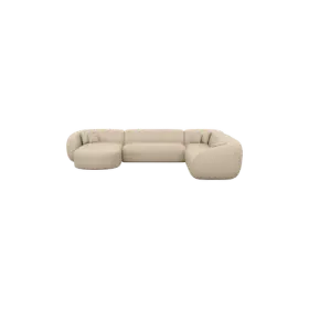 7-Sitzer Design Echtleder Panorama-Sofa „Serano XXL“ Echtleder Beige BLOOMINGLOFT Collection 7-Sitzer Design Echtleder Panorama-Sofa „Serano XXL“ Echtleder Beige BLOOMINGLOFT Collection