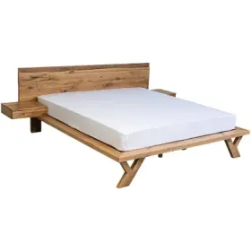 Bett MATTERHORN 140x200cm massives holz eiche