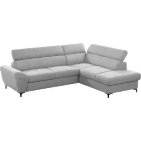 Ecksofa MEMPHIS Stoff grau