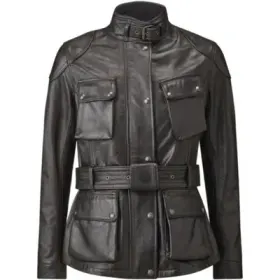 Belstaff Jacke Trialmaster Pro Waxed Leder - schwarz Belstaff Jacke Trialmaster Pro Waxed Leder - schwarz
