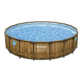 Bestway Power Steel Swim Vista Series I I Aufstellpool Komplett-Set 549x122cm - braun Bestway Power Steel Swim Vista Series I I Aufstellpool Komplett-Set 549x122cm - braun