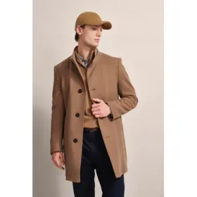 bugatti Kurzmantel mit Westenfake