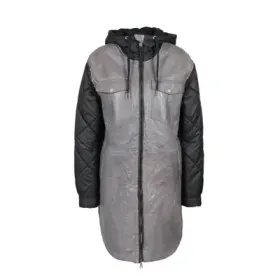 Freaky Nation Ledermantel "Alpin Parka-FN"