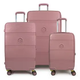 Zip2 Luggage - 3er Kofferset Pink