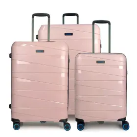 Ted Luggage - 3er Kofferset Rose Gold