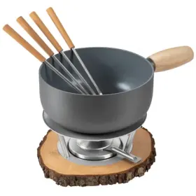 Käsefondue Set Induktion Aluminium Alpine Ø 20 cm