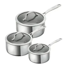 ALLROUND Stielkasserollen Set 1.5 + 2.3 + 3.1 L