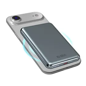 Magnetische 5000 mAh Qi2 Aluminium-Powerbank | SBS