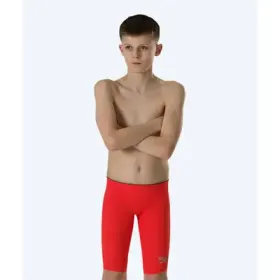 Speedo Wettkampf Badehose für Jungen - LZR Element - Rot/Silber (Limited 2026) Speedo Wettkampf Badehose für Jungen - LZR Element - Rot/Silber (Limited 2026)
