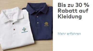 30% Rabatt bei Vistaprint