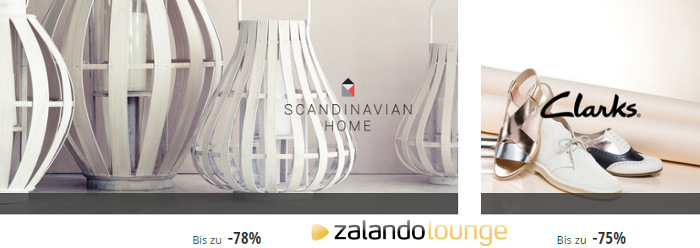 Scandinavian Home und Clarks Rabatte bei Zalando Lounge