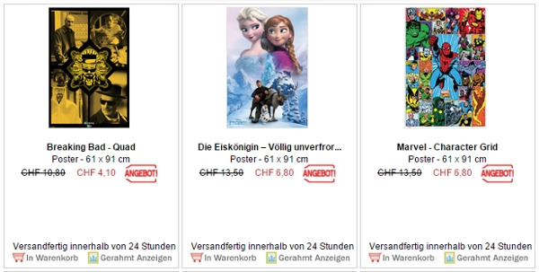 Allposters Rabatt