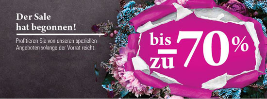 Stenders bis zu 70% Rabatt
