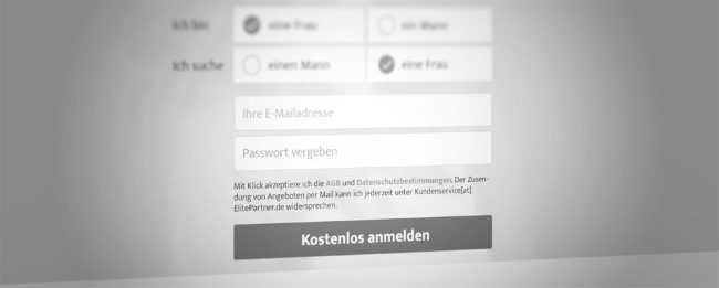 Bei Elitepartner konstenlos anmelden