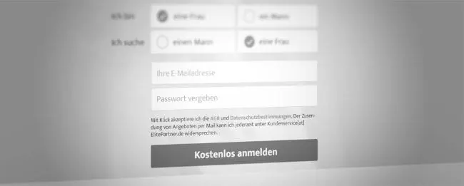 Bei Elitepartner konstenlos anmelden
