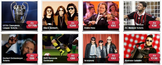 Bei Seatwave Tickets für beliebste Konzerte, Spiele und Shows bestellen