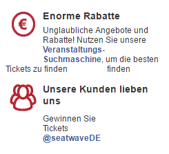 Enorme Rabatte und Gewinnspiele bei Seatwave