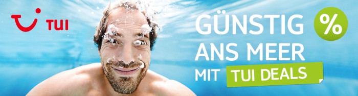 Günstig ans Meer mit TUI Deals