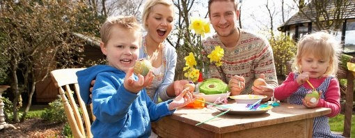 Ostern mit Familie feiern