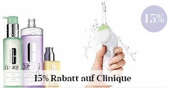 15% Rabatt auf Clinique