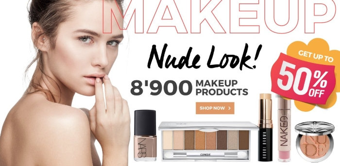 50% Rabatt auf Make Up bei Magando