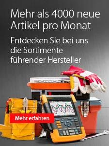 Mehr als 4000 neue Artikel pro Monat bei Distrelec