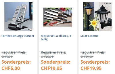 Sonderpreise bei Haus und Hobby