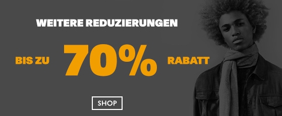 Bis zu 70% Rabatt bei TOPMAN