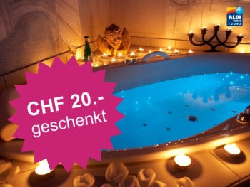 CHF 20.- geschenkt bei Aldi Suisse Tours