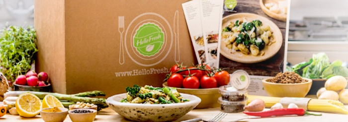 Lebensmittel online bestellen bei HelloFresh