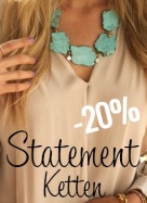 20% Rabatt auf Statement Ketten bei Schmuckpiraten