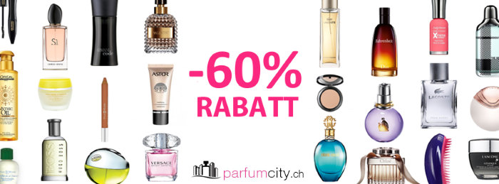 60% Rabatt bei Parfumcity Sale