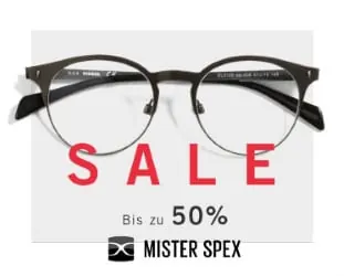 Soldes chez Mister Spex : jusqu'à 50 % de réduction