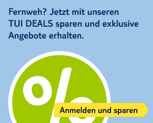 TUI Deals: sparen und exklusive Angebote erhalten