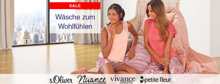 Quelle Sale: Wäsche zum Wohlfühlen