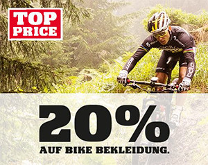 20% auf Bike Bekleidung bei Ochsner Sport