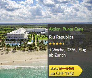 TUI Aktion: Punta Cana reduziert