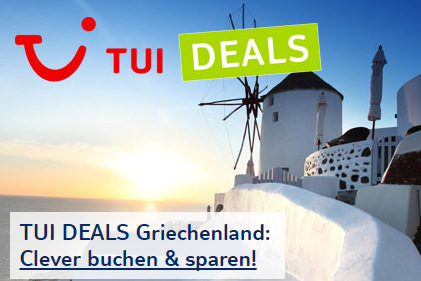 TUI Deals: Clever buchen und sparen!