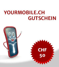 Yourmobile CHF 50.- Gutschein