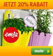 20% Rabatt bei Baldur Garten