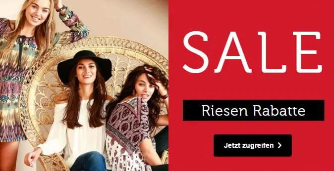Bonprix Sale: Risen Rabatte
