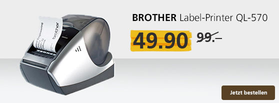 Brother Laber Printer: 50% reduziert