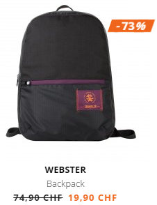 73% Rabatt auf Webster Backpack bei Crumpler