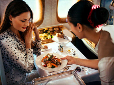 First Class bei Emirates