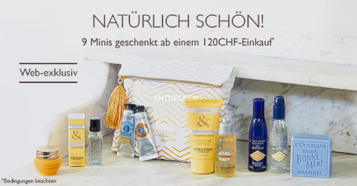 Gratis Geschenk bei L'Occitane - Natürlich Schön