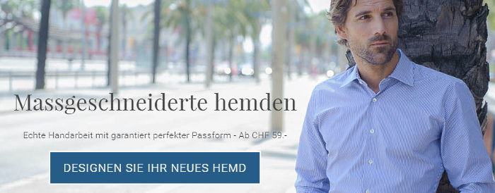 Massgeschneiderte Hemden bei Tailor Store