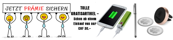 Tolle Gratisartikel bei cover-discount.ch