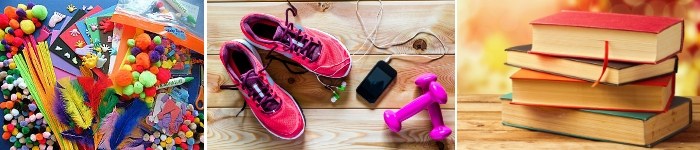 Bücher, Multimedia, Bastel und Sport Gutscheine