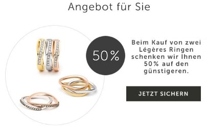 50% Rabatt bei Christ